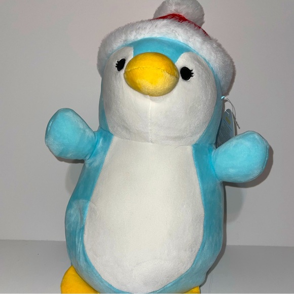 Squishmallow Raina the Christmas Penguin 12"  Hugmee - Picture 2 of 5